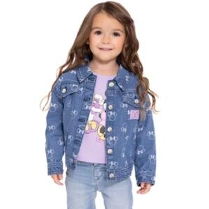 ✨ NWT Disney Minnie Mouse Denim Jacket & Tee Set 4T – Rare, Park & Birthday ✨
